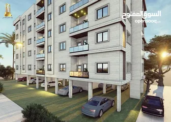  3 شقتين للبيع بإطلاله جميلة ومنطقة راقية