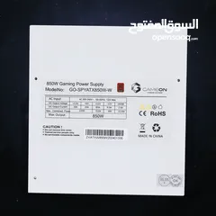  10 GAMEON Spy2 ATX 1000w White Power Supply - باورسبلاي ابيض من جيم اون !