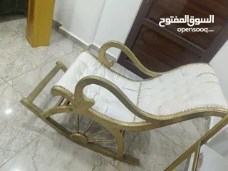 2 كرسي هزاز شبه جديد