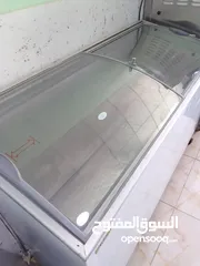 7 فريزر بطح بحال وكاله عندي  130 سم موفر للطاقه
