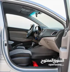  10 Hyundai Accent 1.6L 2021 , GCC, accident-free, in excellent condition 833 p.m