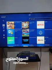  3 بلاستشين 4 مع شاشه lg 4kحجم 43 مستعمل اشي بسيط بحاله الوكاله مع ايدين 2 ، مع 5 العاب بسعر مميزز
