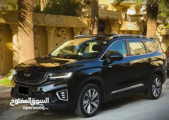 7 جيلي اوكافنجو 7 ركاب موديل 2022 وارد وكفالة الوكيل بدفعة اولى 20% فقط عالهوية