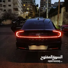  8 هيونداي سوناتا 2022 لون اسود ملوكي فحص كامل جمرك حديث كاش واقساط وارد كوري