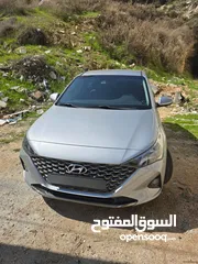  1 افضل هونداي اكسنت 2021. جير اوتوماتك و تريبتونك 6 غيارات بحالة ممتازهدة ، شاشة أندرويد أوتو. 1600CC