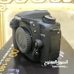  14 كاميرة نيكون D7500 جديدة غير مستعمله نهائي