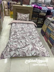  3 لحاف مفرد معرق والعاب  قماش باكستاني تفصيل   لحاف مفرد بعده الوان مشكل