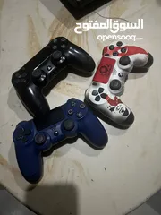  4 ايادي اصليةةة وكوبي بحالة الوكالة عالفحصص وكفالة شهر  للبيع ( متوفر عروض على الصيانه)Control ps4