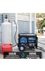  11 مولد DuroMax XP13000HX Dual Fuel المحمول - يعمل بالبنزين أو البروبان بقوة 13000 واط