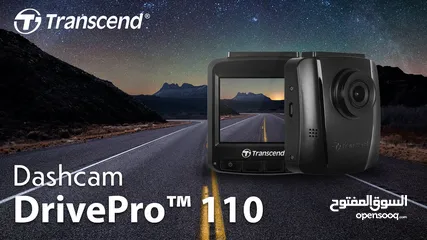  5 كاميرا داش كام من ترانسد تصوير فل اتش دي Transcend Dash Camera 110 Wifi 1080P FHD