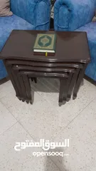  4 كنب للبيع ثلاثية وثنائية وطقم طربيزات
