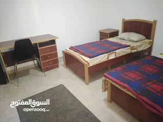  9 شقه مفروشه استثماريه للبيع الجبيهه