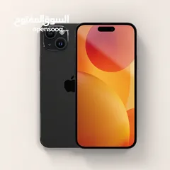  1 Iphone 15 black 90% battery