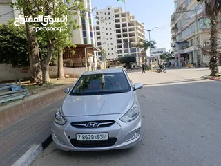  4 هونداي اكسنت ديزل 2015 جير عادي بسعر حرق 39000 البدل وارد اصل برايفت