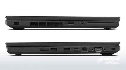  16 Lenovo ThinkPad T450 Business Laptop, Intel Core i5-5th Gen. CPU, 8GB RAM, 256GB SSD, 14.1 فقط 175 د