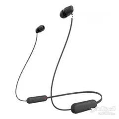  9 سماعة SONY WI-C100 Wireless In-ear Headphones