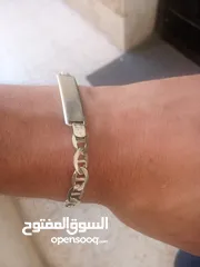  5 اسورة فضة رجالي للبيع بسعر مغري ITALIAN
