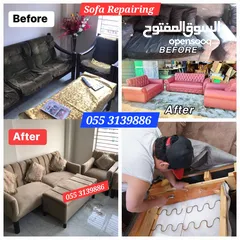  1 Old Sofa Repair Chair cover repair Bed repair 055