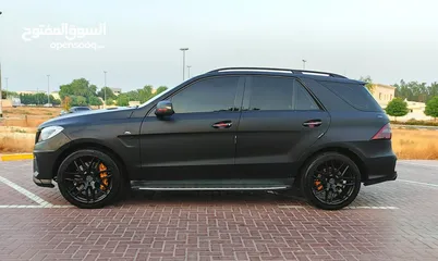  5 MERCEDES ML63 AMG GCC 2013