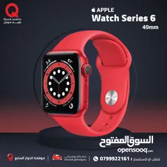  1 APPLE WATCH S6 (40M) NEW \\\ ساعة ابل الجيل 6 مقاس (40ملم) الجديده