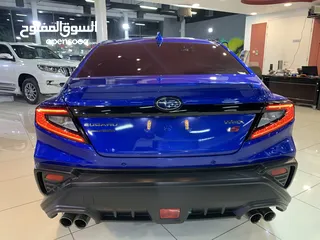  5 سوبارو WRX موديل 20222  خليجي فل اوبشن تحت الضمان تشيكات وكاله بحاله الوكاله