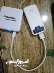  4 جهاز ضبط صحن الرسيفر على التلفون