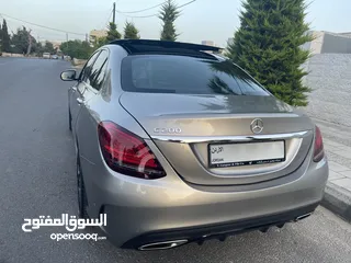  5 Mercedes C200 2019-Mojave Silver- Night package