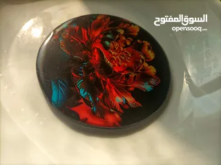  2 Unique resin coffee coaster in Bahrain now