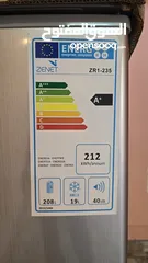  2 For sale, a new refrigerator ط capacity : 235 liters, brand:   Zenet  للبيع ثلاجة جديده سعة 235 لتر