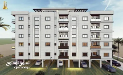  18 شقه للبيع مساحة 140م بإطلاله  مميزه