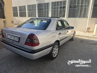  5 مرسيدس c180 بحالة الوكالة 1996