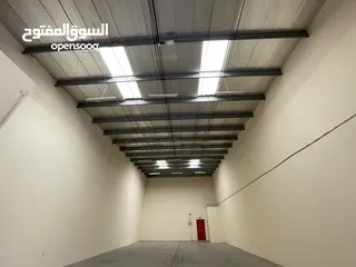  4 2800 SQFT warehouse For rent In Ajman al jurf area