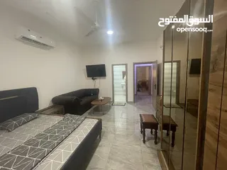  1 Al Khuwair is few meters away from the Saeed Bin Taimur Mosque and all services Studio for rent