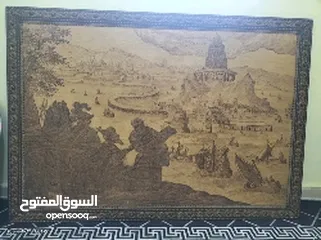  1 مناره الاسكندريه حرق على الاخشاب