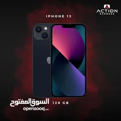  1 iPhone13 -128 GB جديد بل الكرتونه