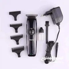  4 ماكنة حلاقة الشعر جيمي ماكينه الحلاقه GM-6050 حلاقه شعر معها كل النمر