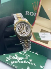  1 رولكس اوتوماتيك (نبض) ساعه شبابيه رائعه