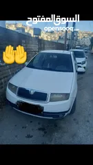  1 سكودا فابيا موديل 2002  اصل عمومي مستعمل السيارة بحاله ممتازه وبسعر حرق