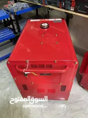  2 مولد كهربائي يعمل على الديزل بحجم 6500 واط