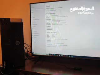  5 للبيع جهاز PC شركة DELL ورك ستيشن مواصفاته قوية