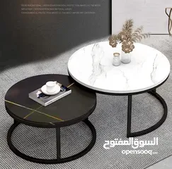  3 طاولة وسط  مكونة من قطعتين 70سم -50سم   وفرنالكم اليوم طاولات الوسط الأكثر طلباً وبسعر منافس جداً