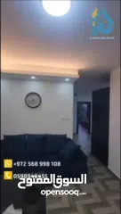  5 شبه مميزة مفروشه للايجار  قرب بلديه رام الله