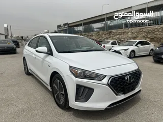  8 هيونداي ايونك هايبرد بلج ان 2020 كرت ابيض فحص كامل حره غير مجمركه