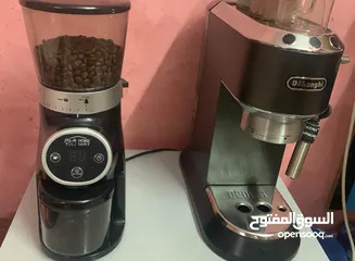  3 اله قهوه ومطحنه القهوه