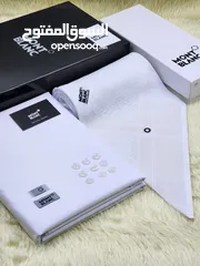  2 عرض خاص اطقم جديده اصدارات 2025 قماش مع الشماغ كارتير مونت بلانك اقنر جفنشي ملكي خاص مع المرفقات.