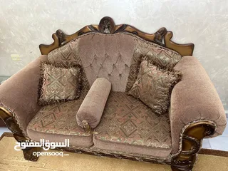  4 طقم كنب 9 مقاعد + طقم طربيزات سوكريت