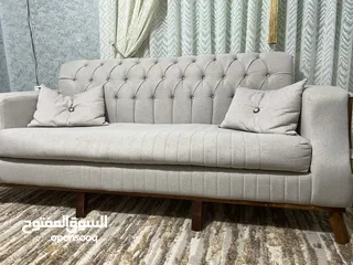  5 كنب حديث سبع مقاعد ثنائيه وثلاثيه ومفردتين