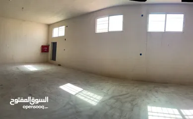 6 مستودع / تسوية للإيجار 550 متر مربع للايجار في أبو علندا كهرباء 3 فاز مع توفر إذن اشغال