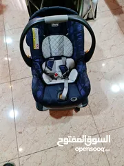  8 كرسي هزاز وكرسي سيارة كوت بيبي نوع شيكو Chico car seats