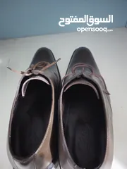  6 حذاء بني جديد